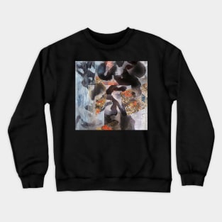 Abstract Ancient Ninja Seal Crewneck Sweatshirt